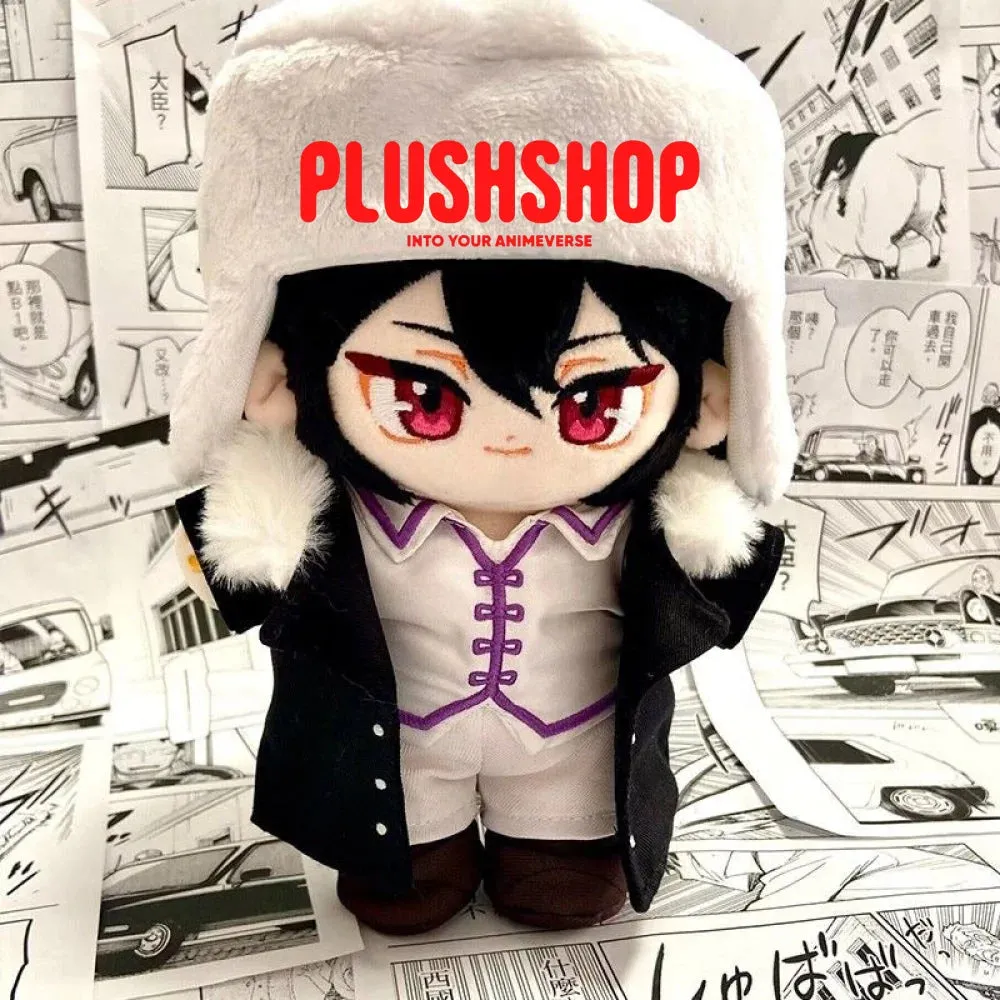 20cm  Fyodor Dostoyevsky Plushie Outfit Changeable BSD