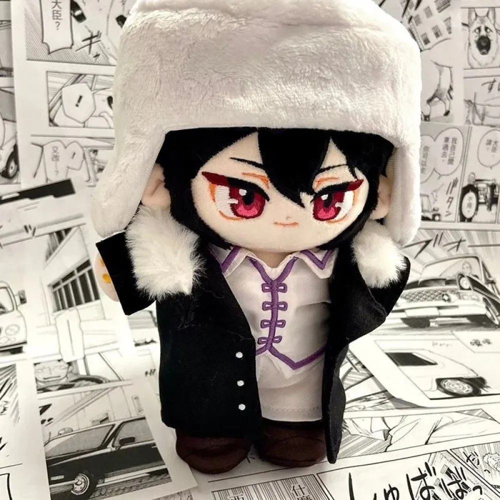 20cm  Fyodor Dostoyevsky Plushie Outfit Changeable BSD