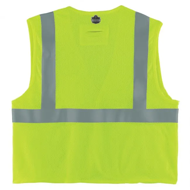 Ergodyne GloWear 8263FRHL Type R Class 2 Economy Mesh Hi-Vis FR Safety Vest - Lime