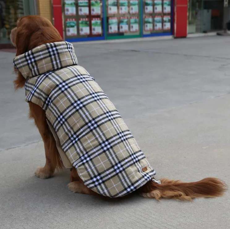 Gooby Padded British Style Vest Reversible For Loved Dog