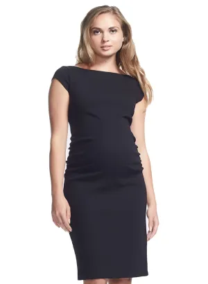 Leo Cap Sleeve Maternity Dress