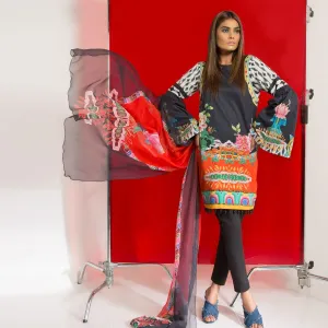 Sana Safinaz Lawn Muzlin 2018 – M05A