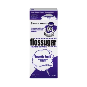 Spookie Fruiti Grape Floss Sugar 3.25 lbs | 1 Ct